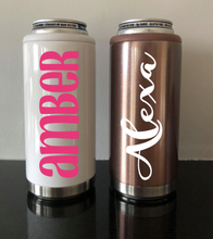 Personalized Stainless Steel Slim Can Coolers