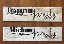 Personalized Family Plaque