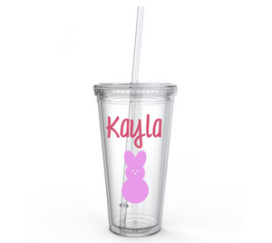 Easter Peep 16oz Tumblers | 28 Font Styles To Choose From!