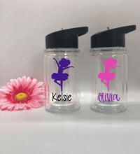 Personalized Kids Ballerina Water Bottles