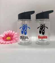 Personalized Ballerina Slipper Water Bottles