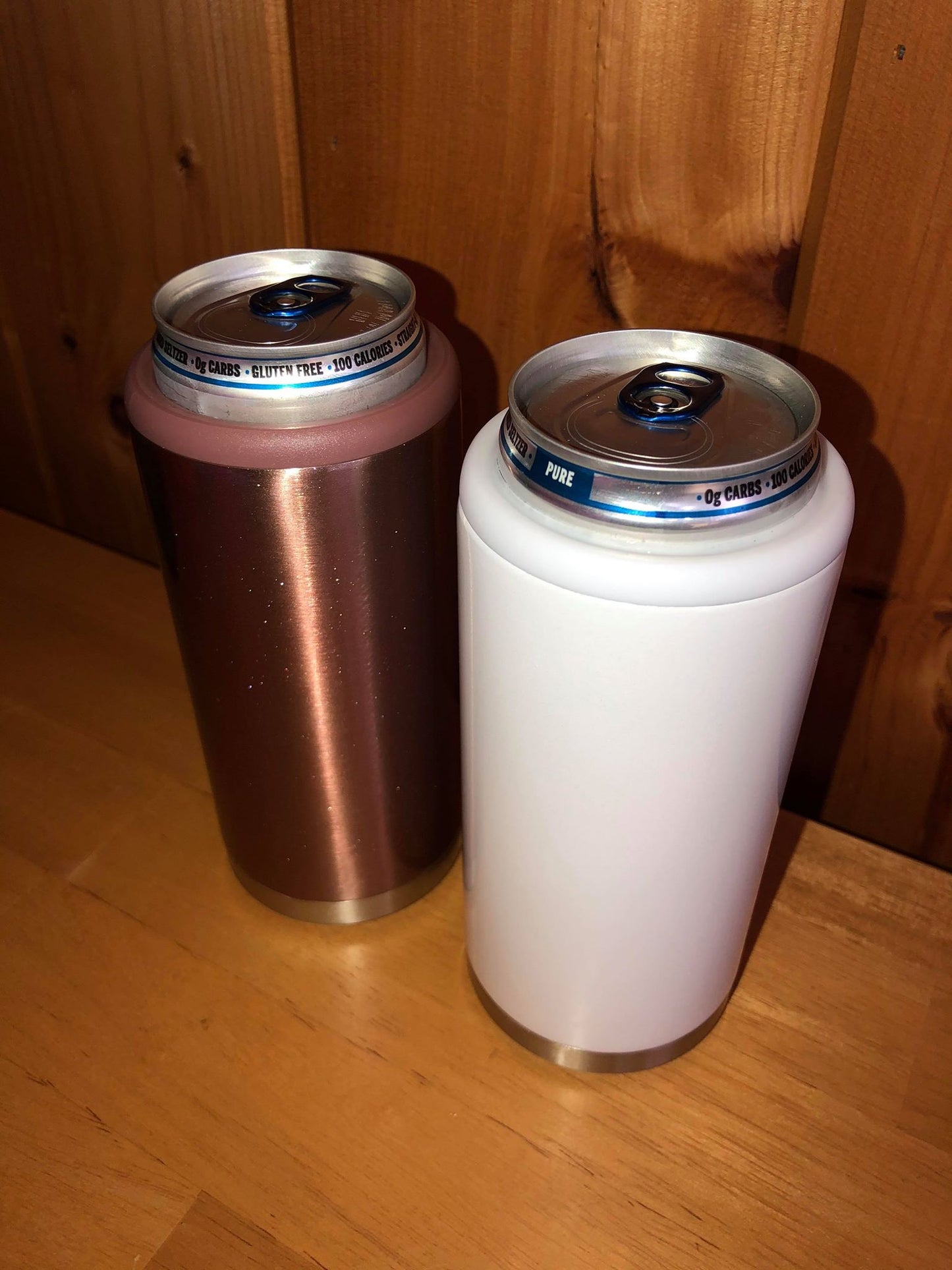 Personalized Stainless Steel Slim Can Coolers