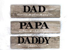 Personalized Father's Day Plaque
