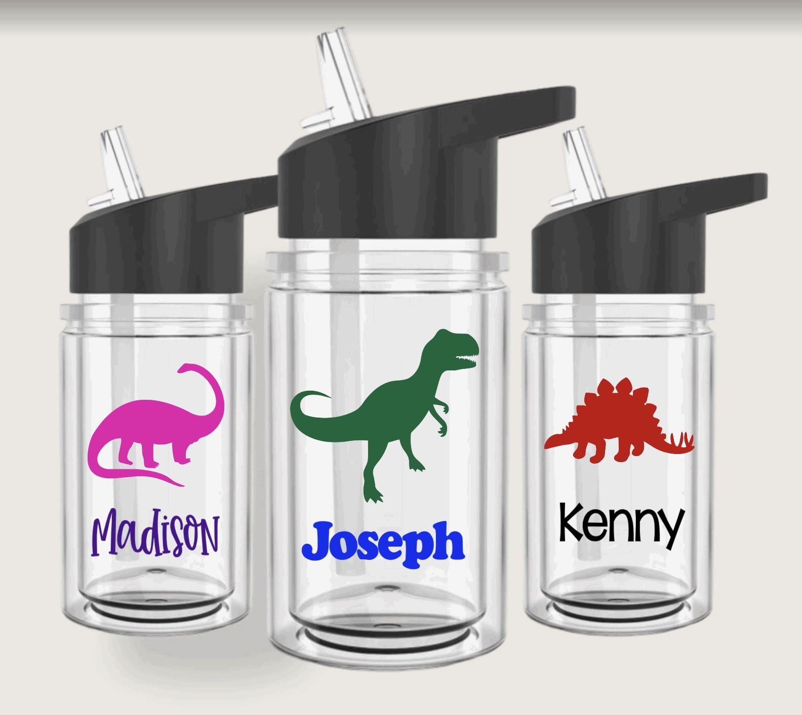 Kid Name Cup Kid Name Water Bottle Toddler Water Dinosaur Cup Personalized  Kid Name Cup Gift for Kid Water Bottle With Name Sport Bottle -  Sweden