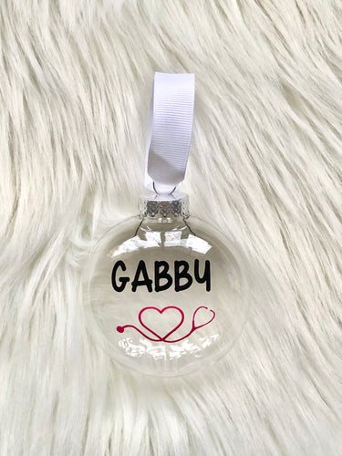 Personalized Ornaments For Medical Professionals