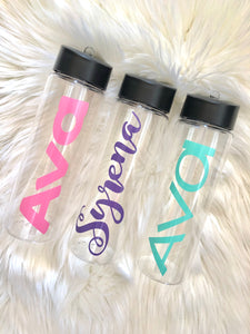 Personalized Water Bottle (Name Only-24oz) | 76 Different Font Styles To Choose From!