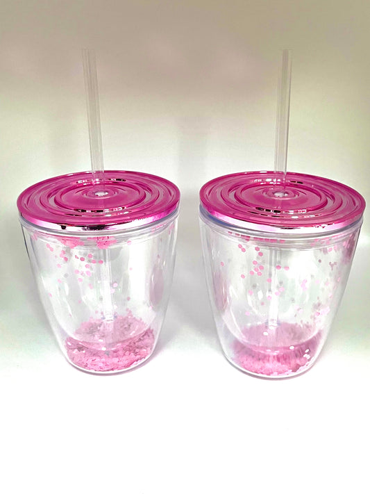 Blank DIY 16oz Confetti Tumbler