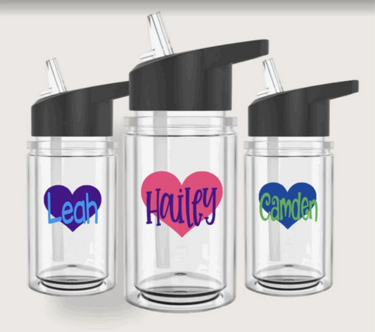 Kids Valentine's Day Water Bottles