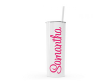 Personalized Stainless Steel Skinny Tumblers