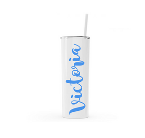 Personalized Stainless Steel Skinny Tumblers